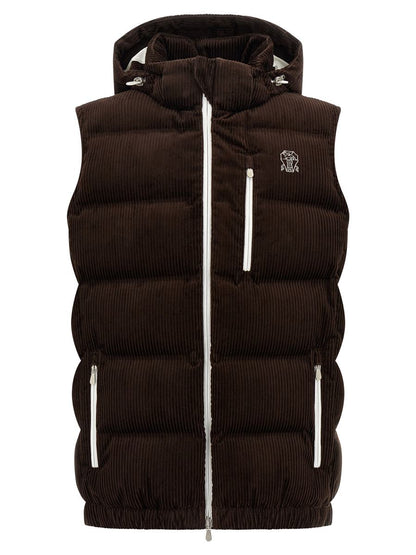 Brunello Cucinelli sammetsväst