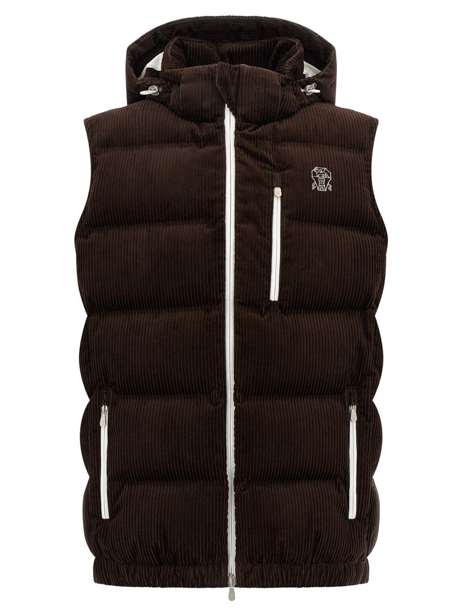 Brunello Cucinelli sammetsväst