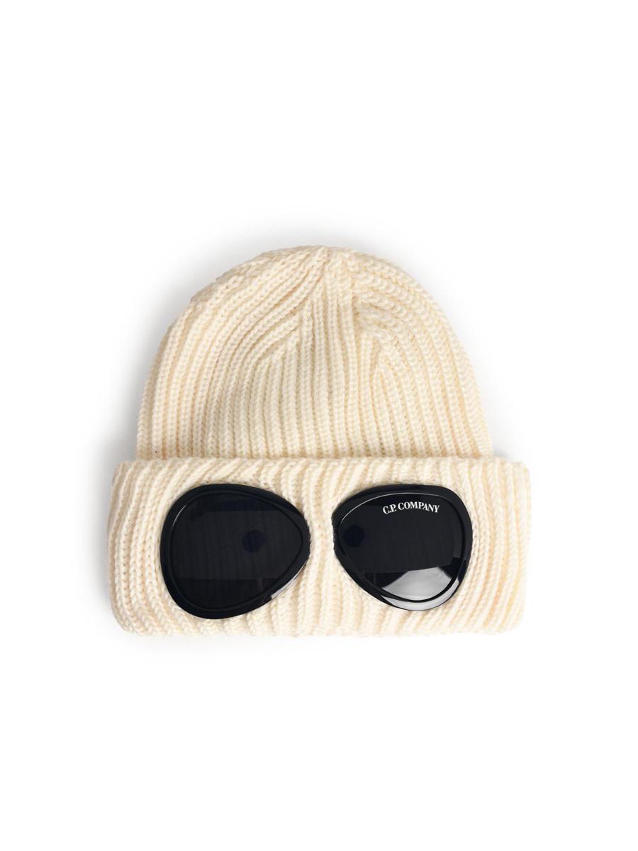 CP Company Krämfärgad Merinoullmössa