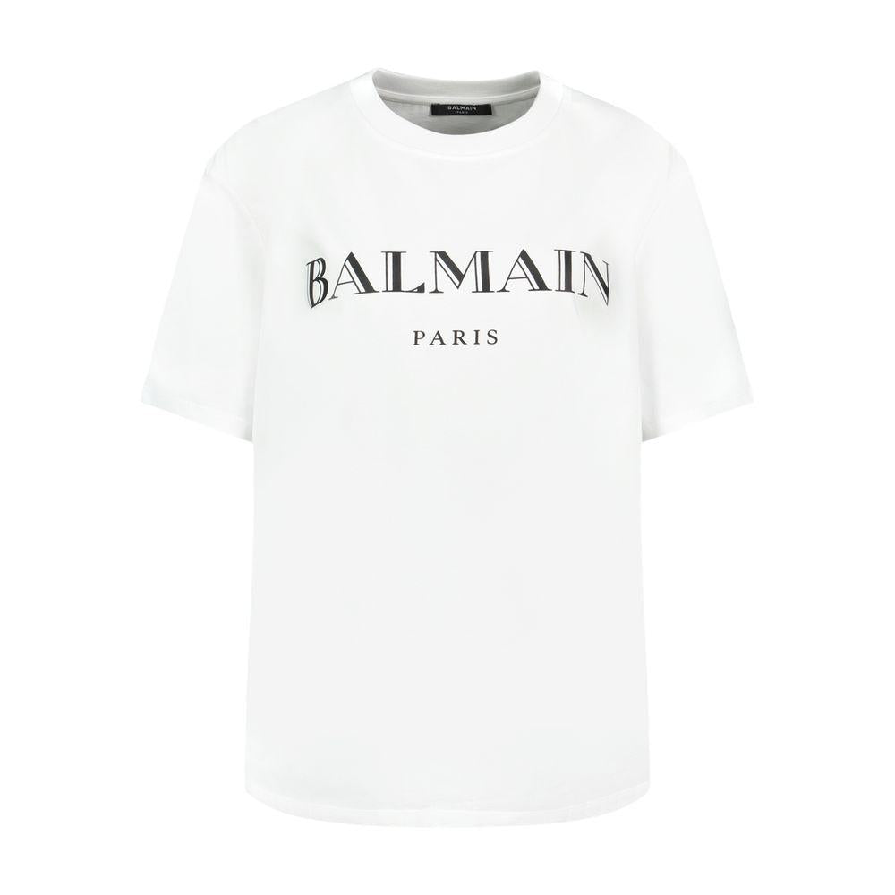 Balmain Vintage Print Regular Fit T-shirt