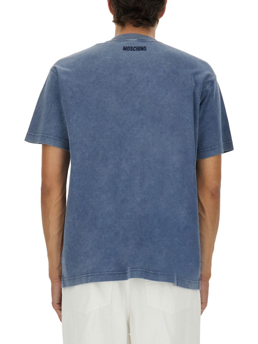 Moschino "Smiley®" T-shirt i kraftig bomull