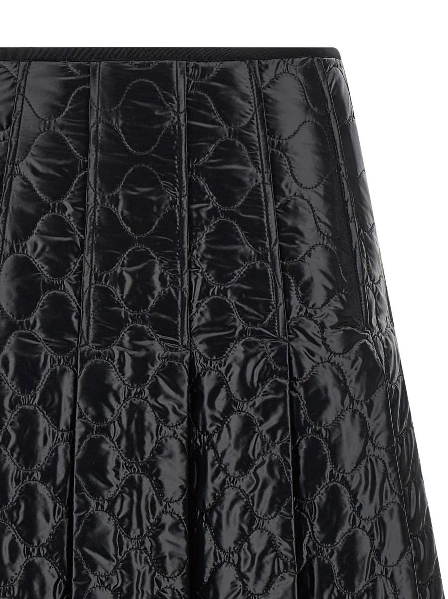 Moncler Laqué Nylonkjol
