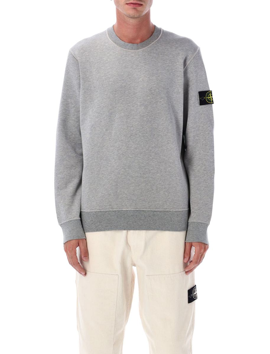 Stone Island tröja i ekologisk bomullsfleece