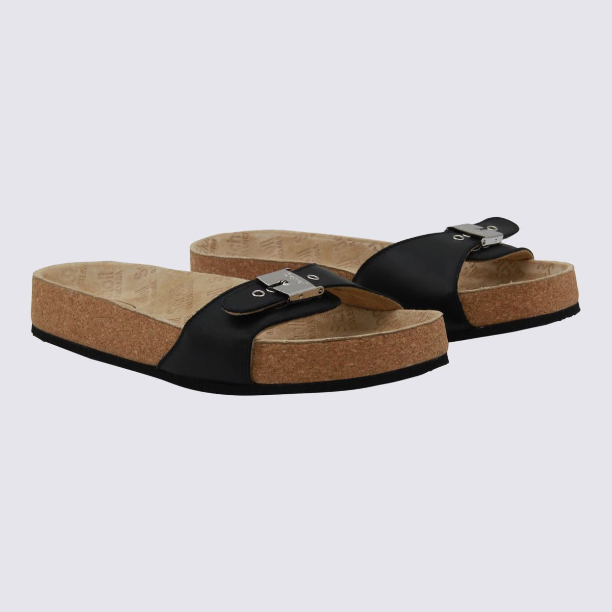 Balenciaga svarta Scholl-skor
