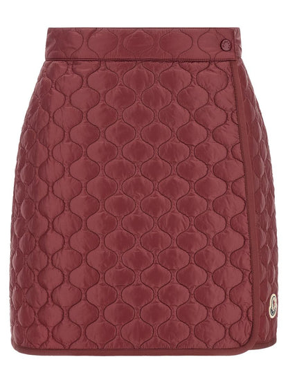 Moncler Fyrkantig Quiltkjol