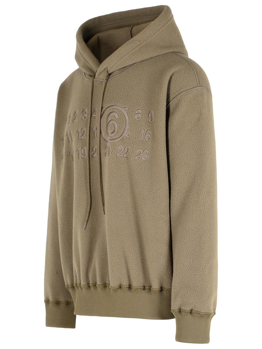 MM6 Maison Margiela Taupe Polyestertröja