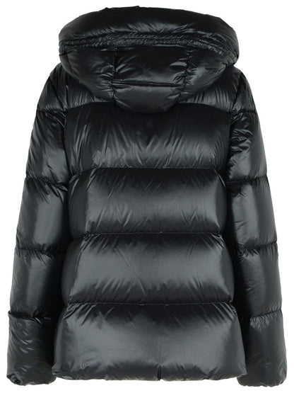 Moncler 'Serittes' svart dunjacka i polyamid