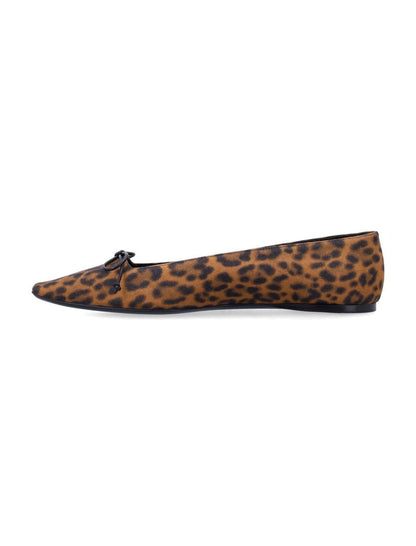 Saint Laurent Poppy Ballerinas