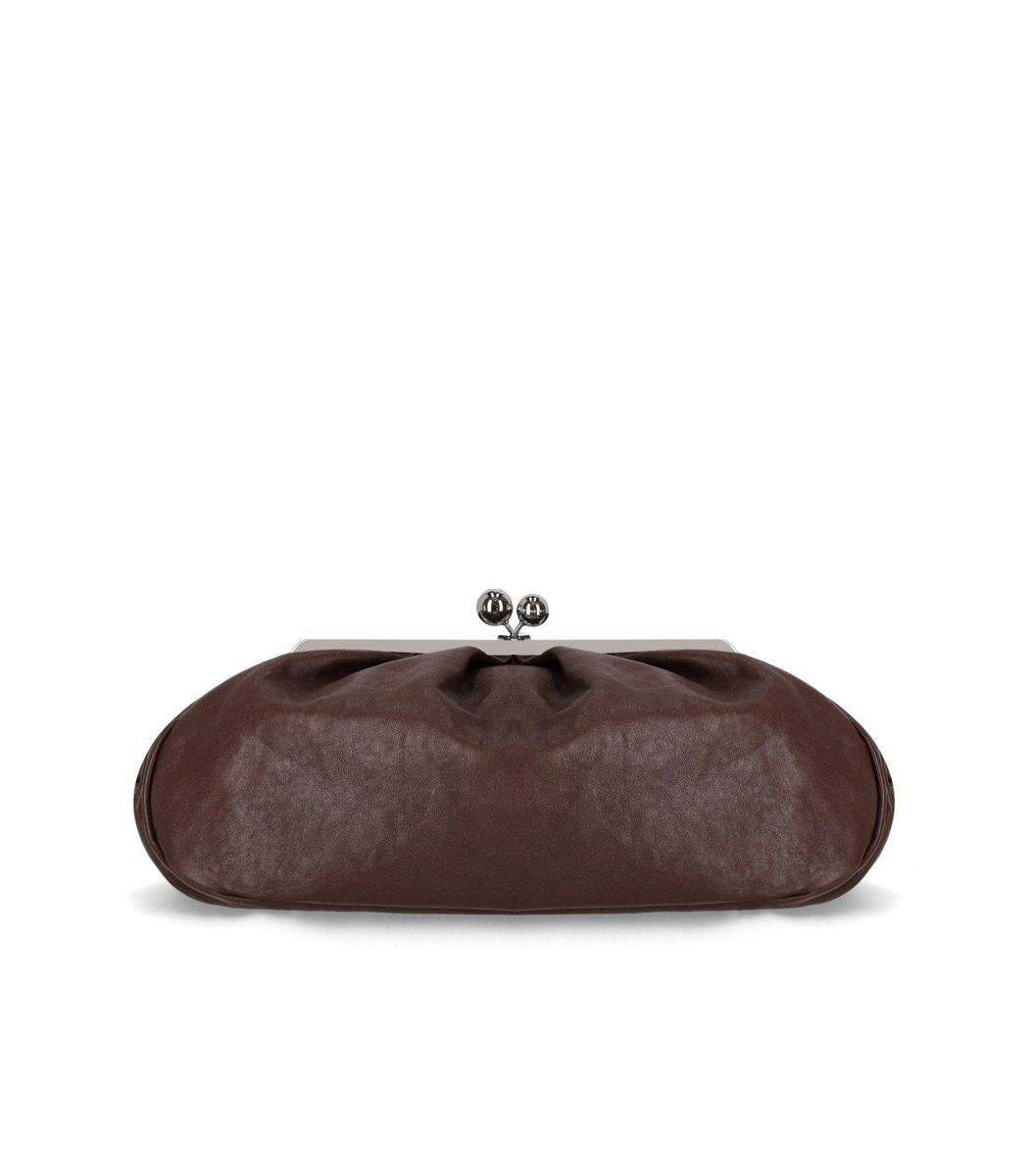 Weekend Max Mara Pasticcino Cristin Stor Mörkbrun Kuvertväska