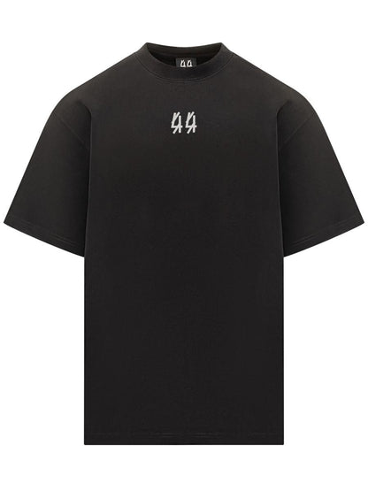 M44 Label Group 44 Label Group Herr Svart Logotyp T-shirt