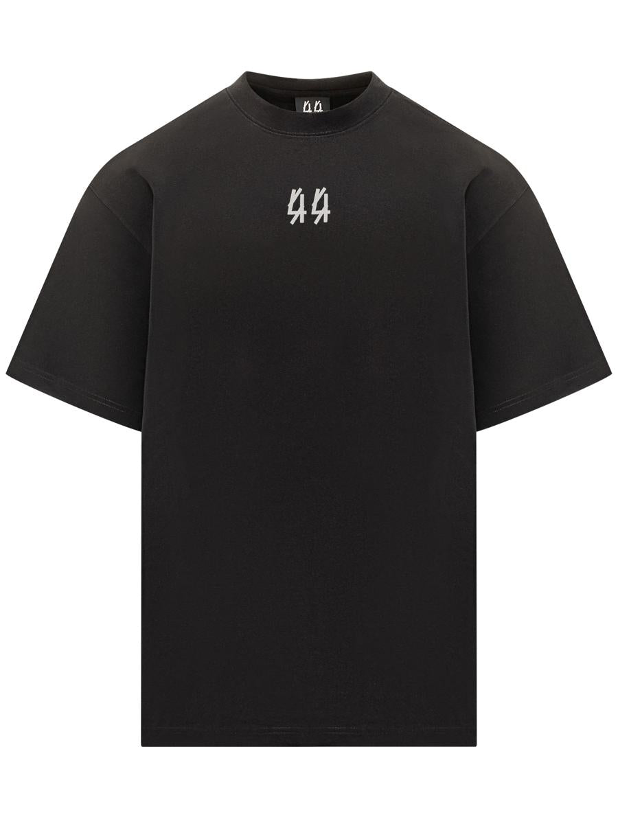 M44 Label Group 44 Label Group Herr Svart Logotyp T-shirt