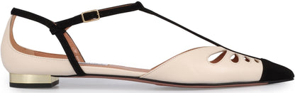 Aquazzura Camille Läderbalettskor