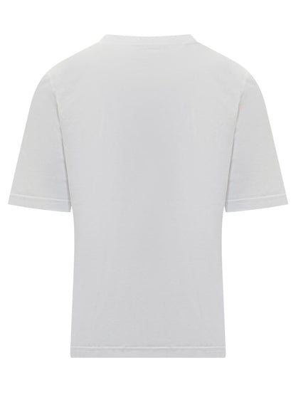 Marni Marni T-shirt med röd logotyp
