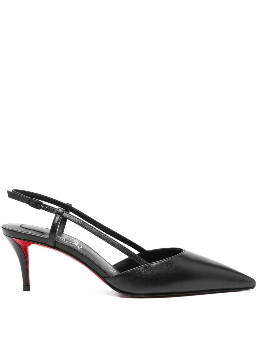 Christian Louboutin med klack svart