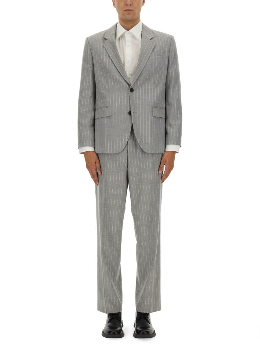Hugo Boss Slim Fit Kostym Med Randigt Mönster