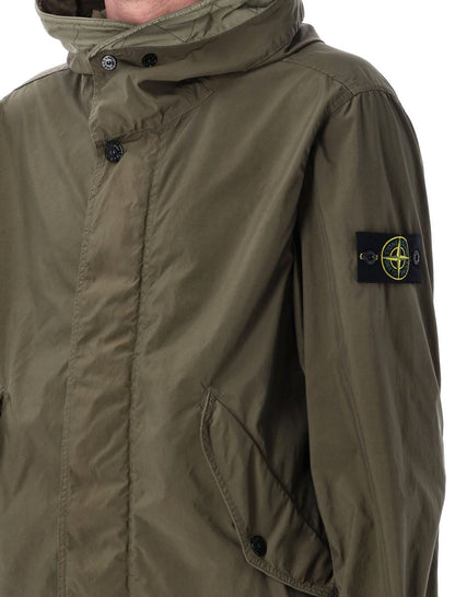 Stone Island kort parkas