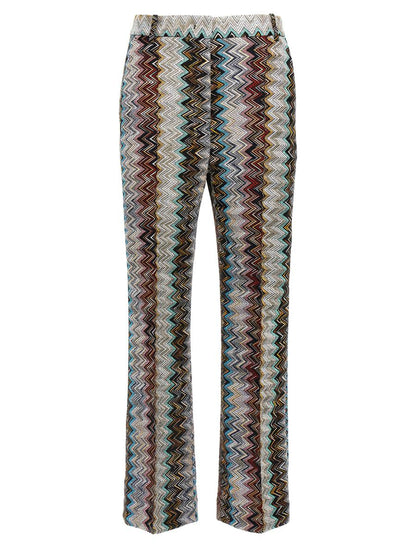 Missoni Zig Zag Lamé Byxor
