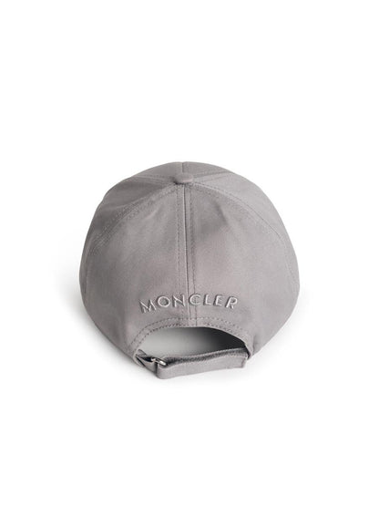 Moncler Grå Bomulls Basebollkeps