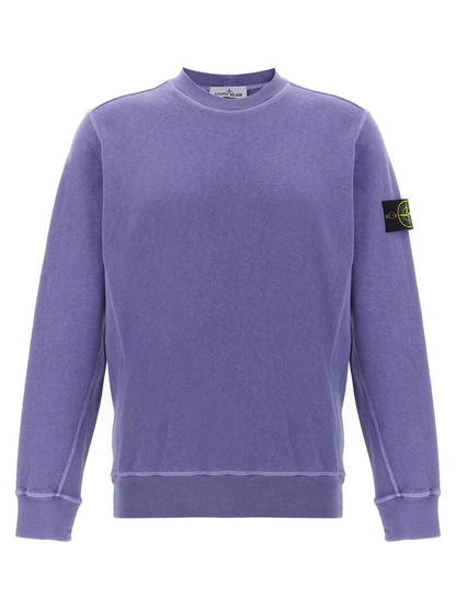Stone Island-tröja med logotypmärke