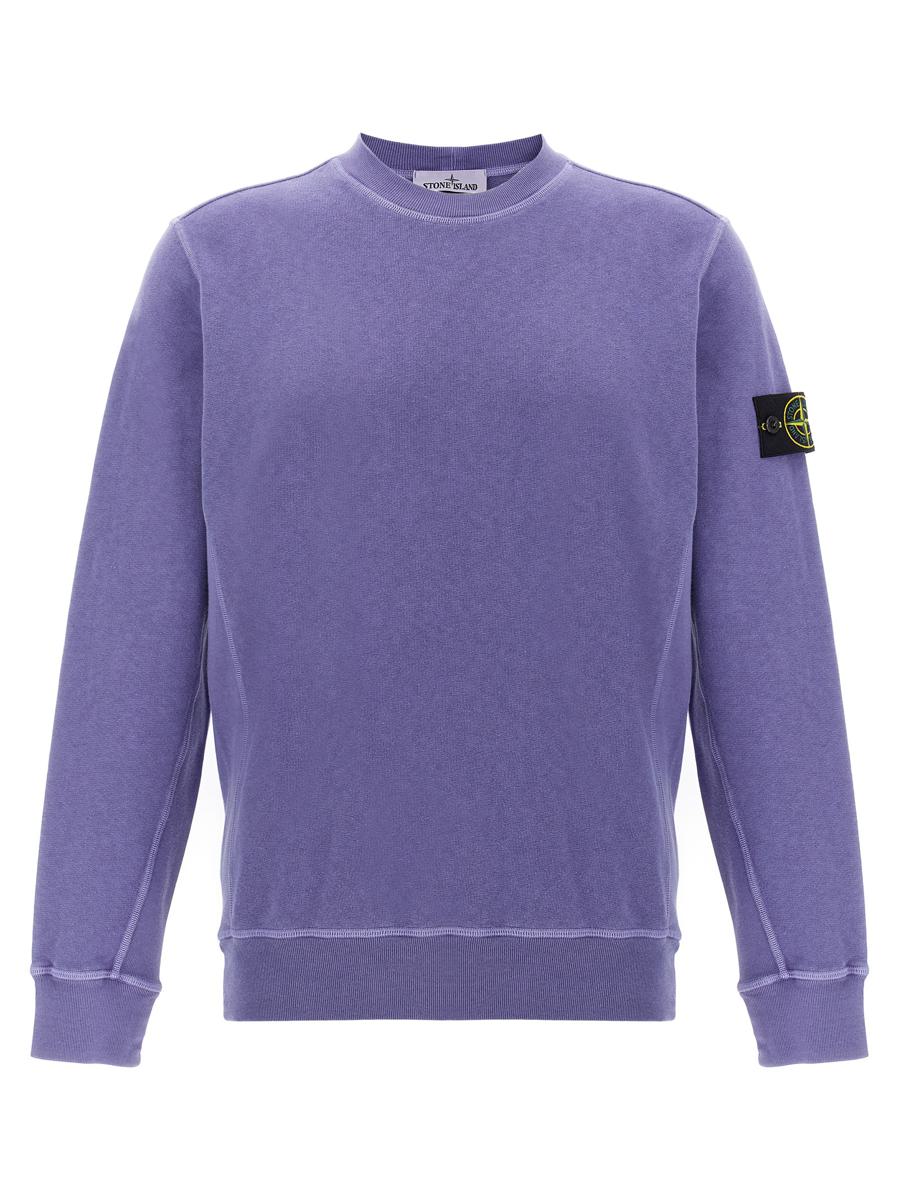Stone Island-tröja med logotypmärke