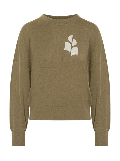 Isabel Marant Étoile Ivory Marant Étoile Logotröja