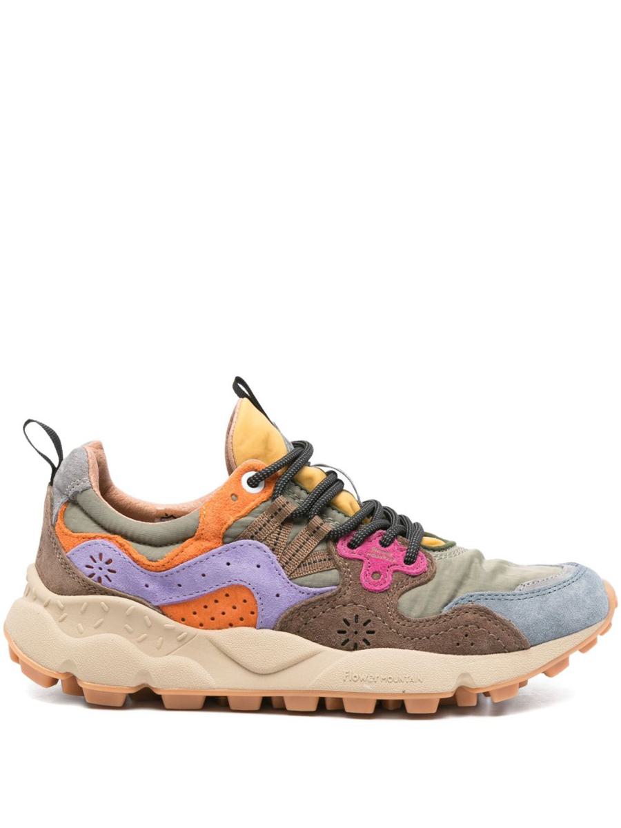 Blommiga bergssneakers
