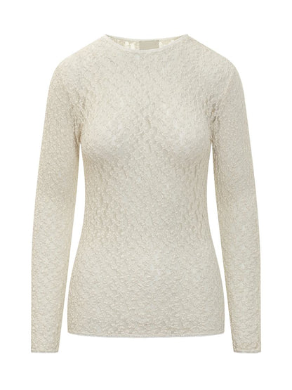 Isabel Marant Isabel Marant Elfenbensvit Stretchig Spetstopp