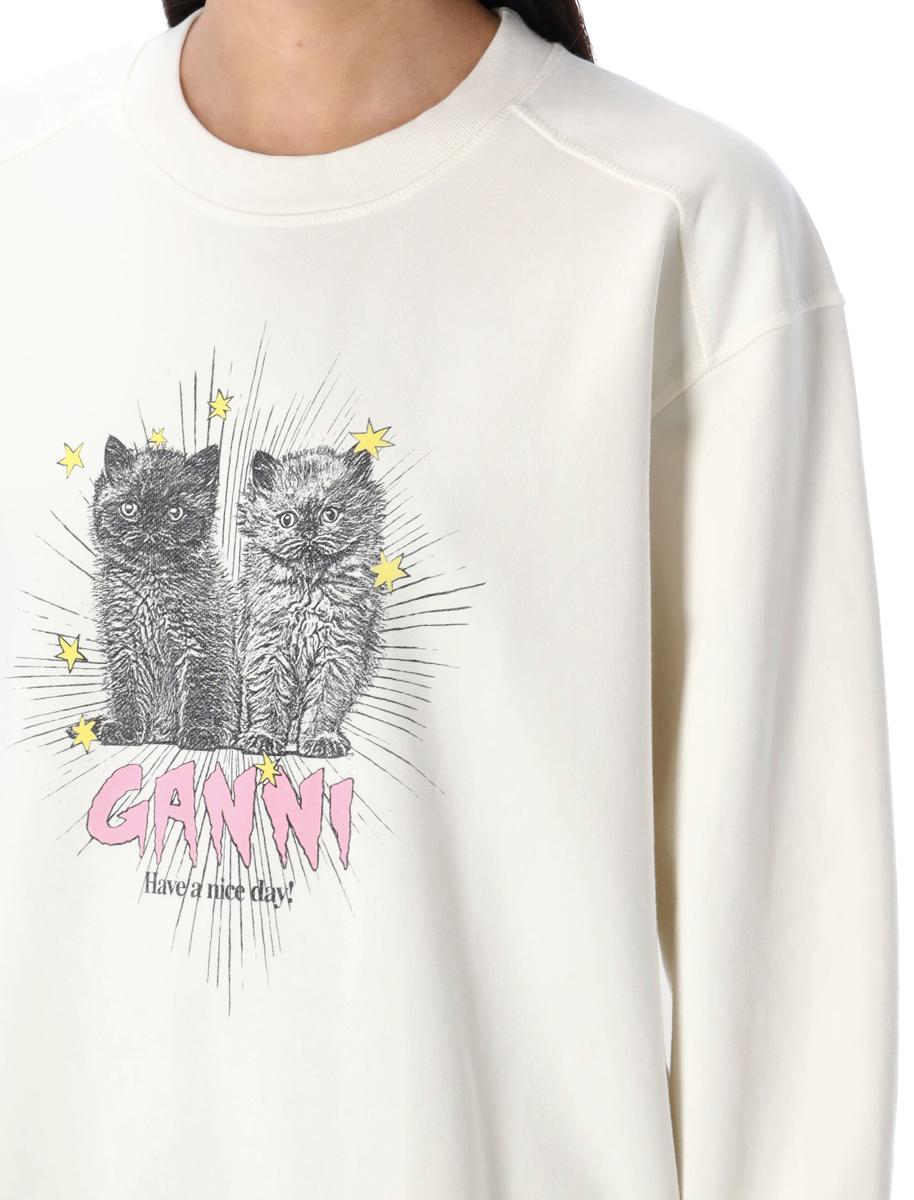 Ganni Cats Tröja