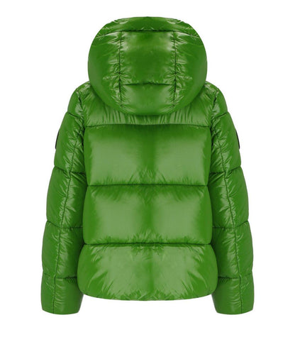 Save The Duck Biddy Grön Vadderad Jacka med Hood