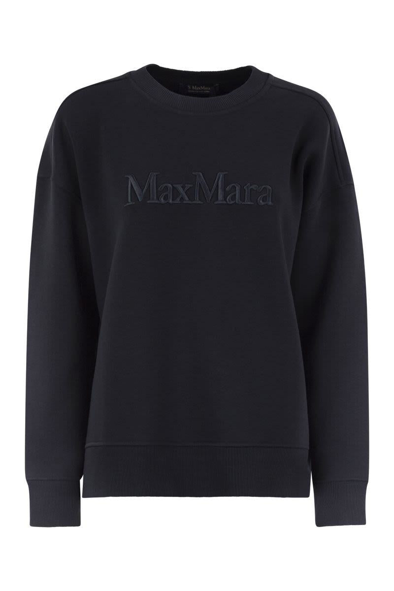 Max Mara Monza - Bomullströja med logotyp