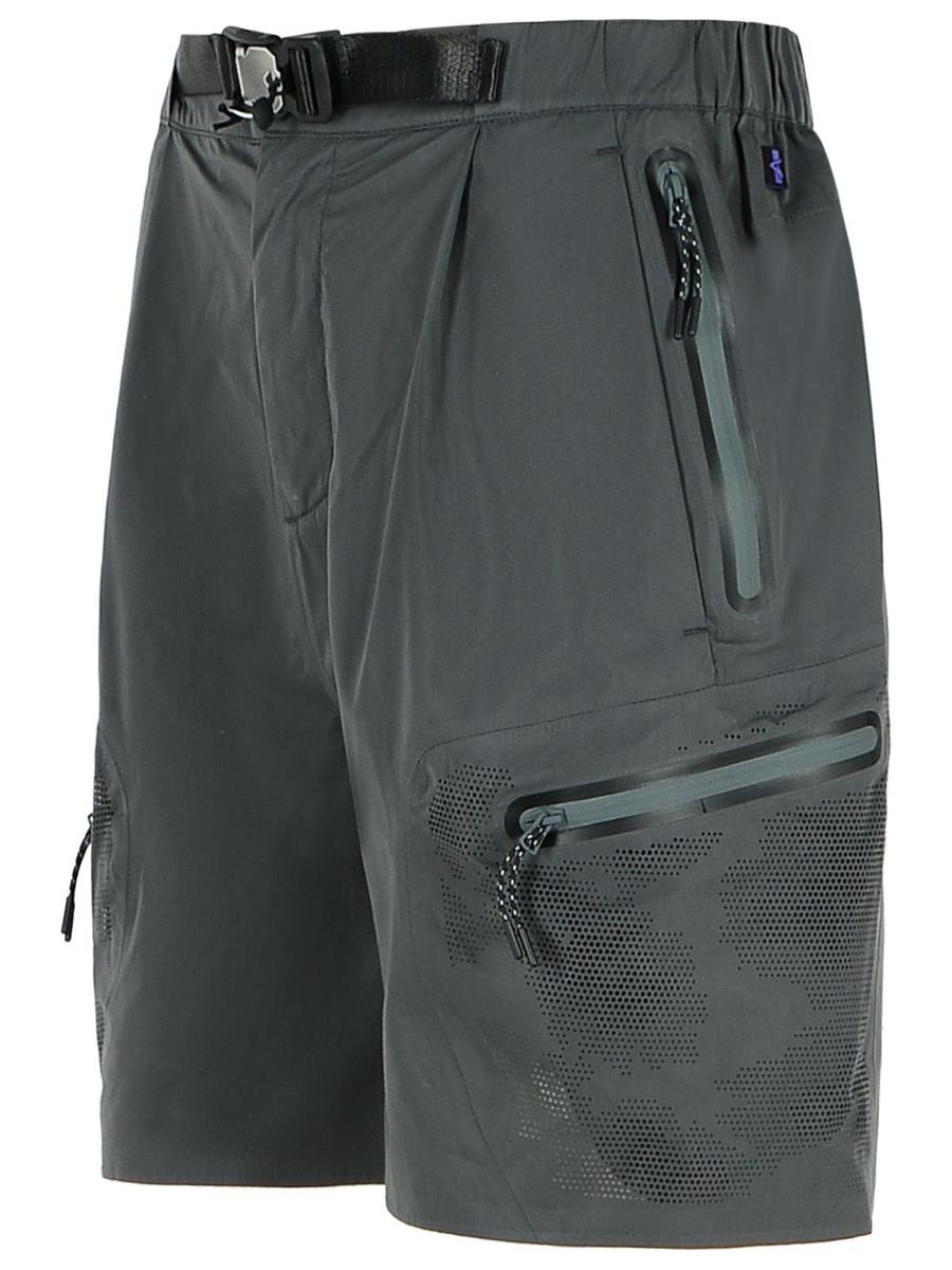 Alpha Industries Grå Polyester Bermudashorts