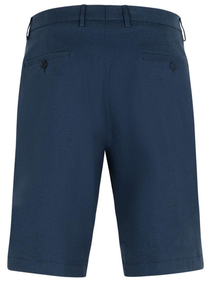 Etro 'Roma' Blå Bomullsbermudashorts