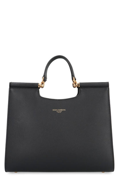 Dolce &amp; Gabbana Liten Sicilien Tote Bag