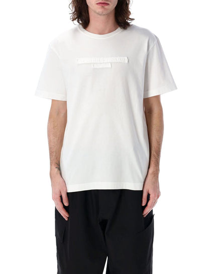 Alexander Wang t-shirt med sliten logotyp