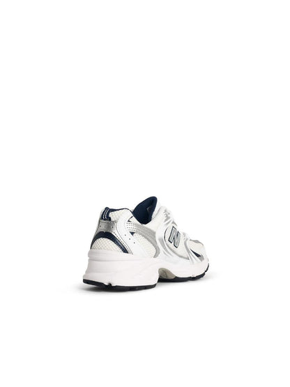 New Balance '530' Vita Tyg Sneakers