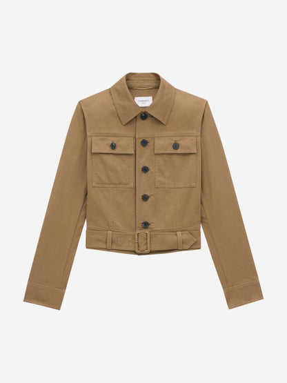 Saint Laurent Beskuren Jeansjacka