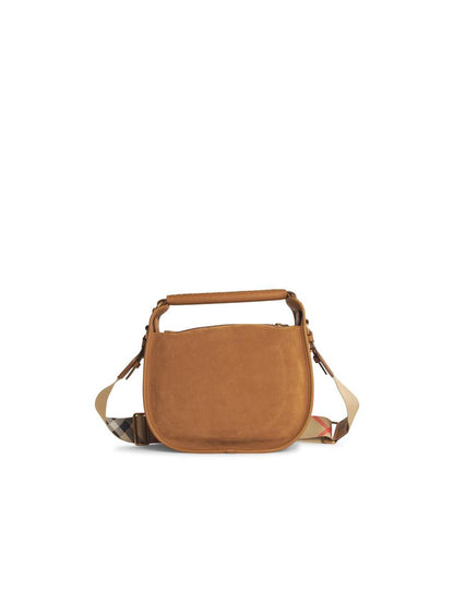 Burberry 'Messenger' brun mockaväska