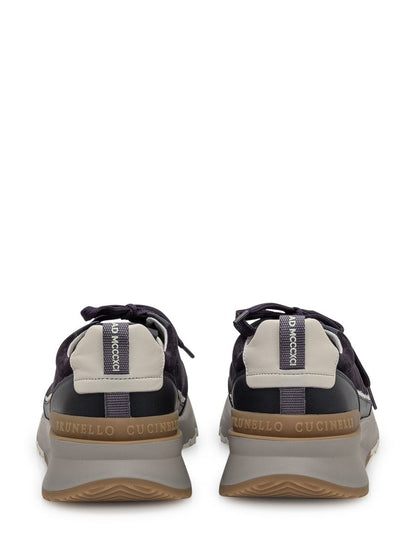 Brunello Cucinelli Brunello Cucinelli Sneakers i mocka och läder