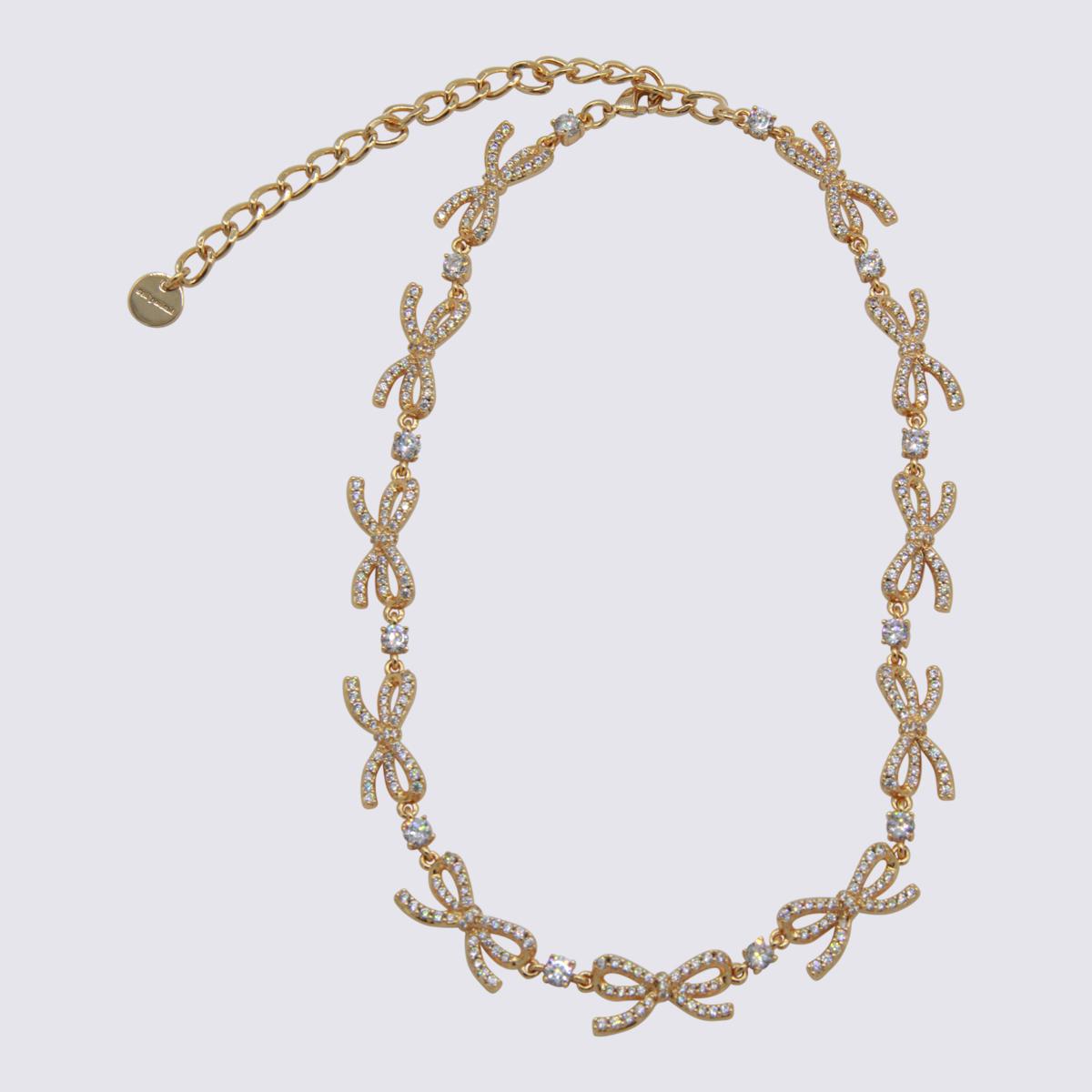 Självporträtt Halsband i Guldfärg