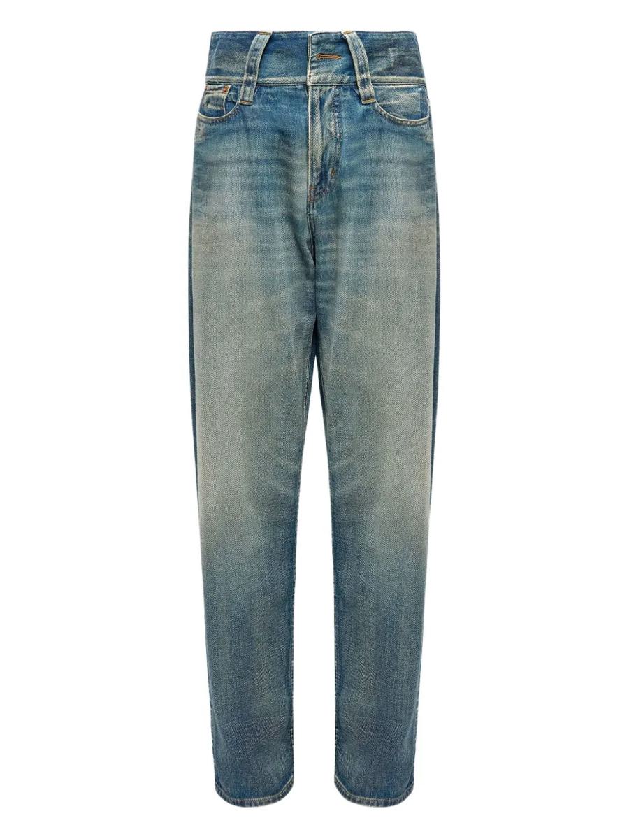 MM6 Maison Margiela Jeans med blekt effekt