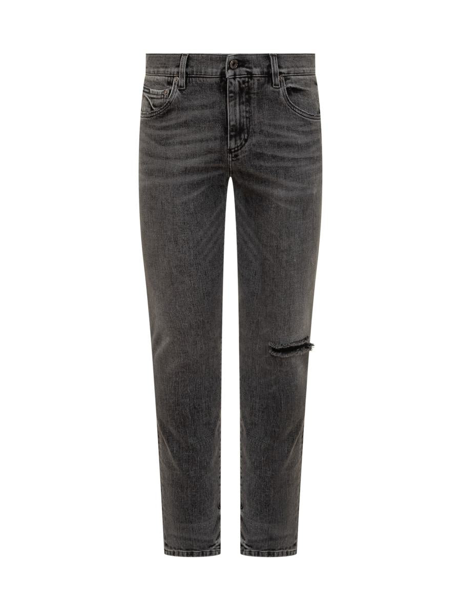 Dolce &amp; Gabbana Dolce &amp; Gabbana Herr Slitna Jeans