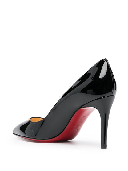 Christian Louboutin med klack svart