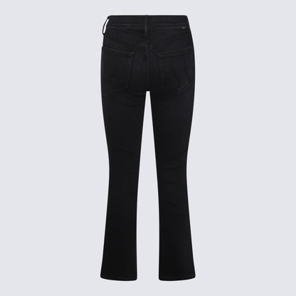 Svarta bomullsjeans från Mother