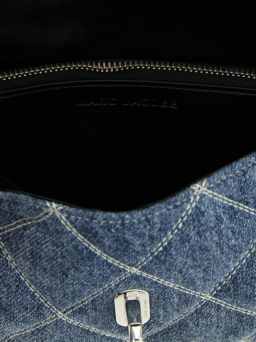 Marc Jacobs 'The Quilted Denim Dual Chain' Axelväska
