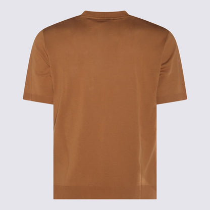 Altea Camel bomulls-T-shirt