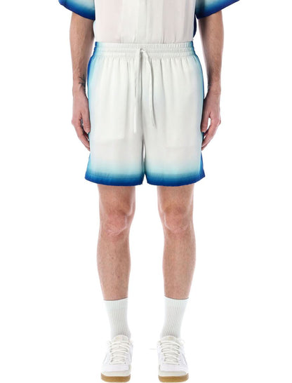 Casablanca Casa Way Skate Shorts i siden