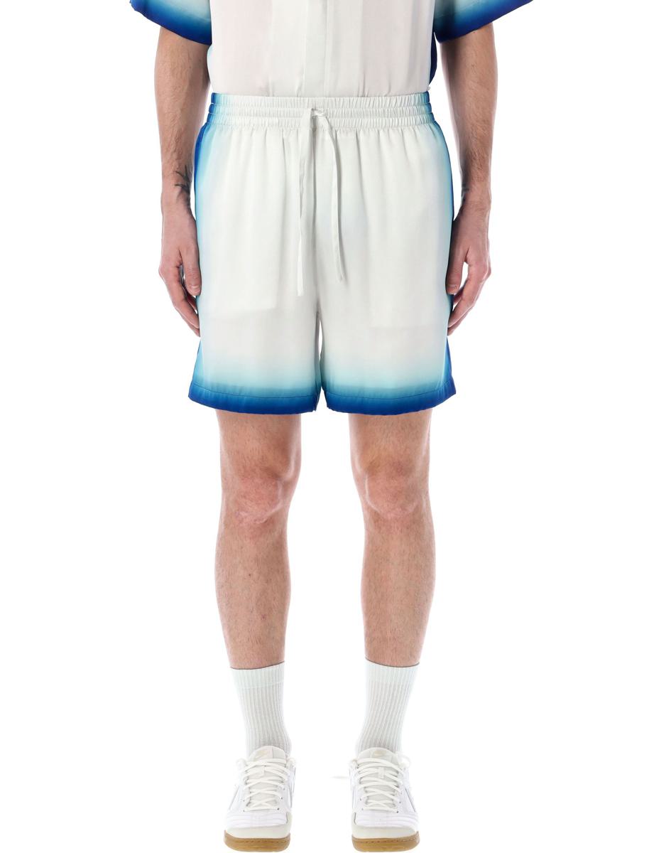 Casablanca Casa Way Skate Shorts i siden