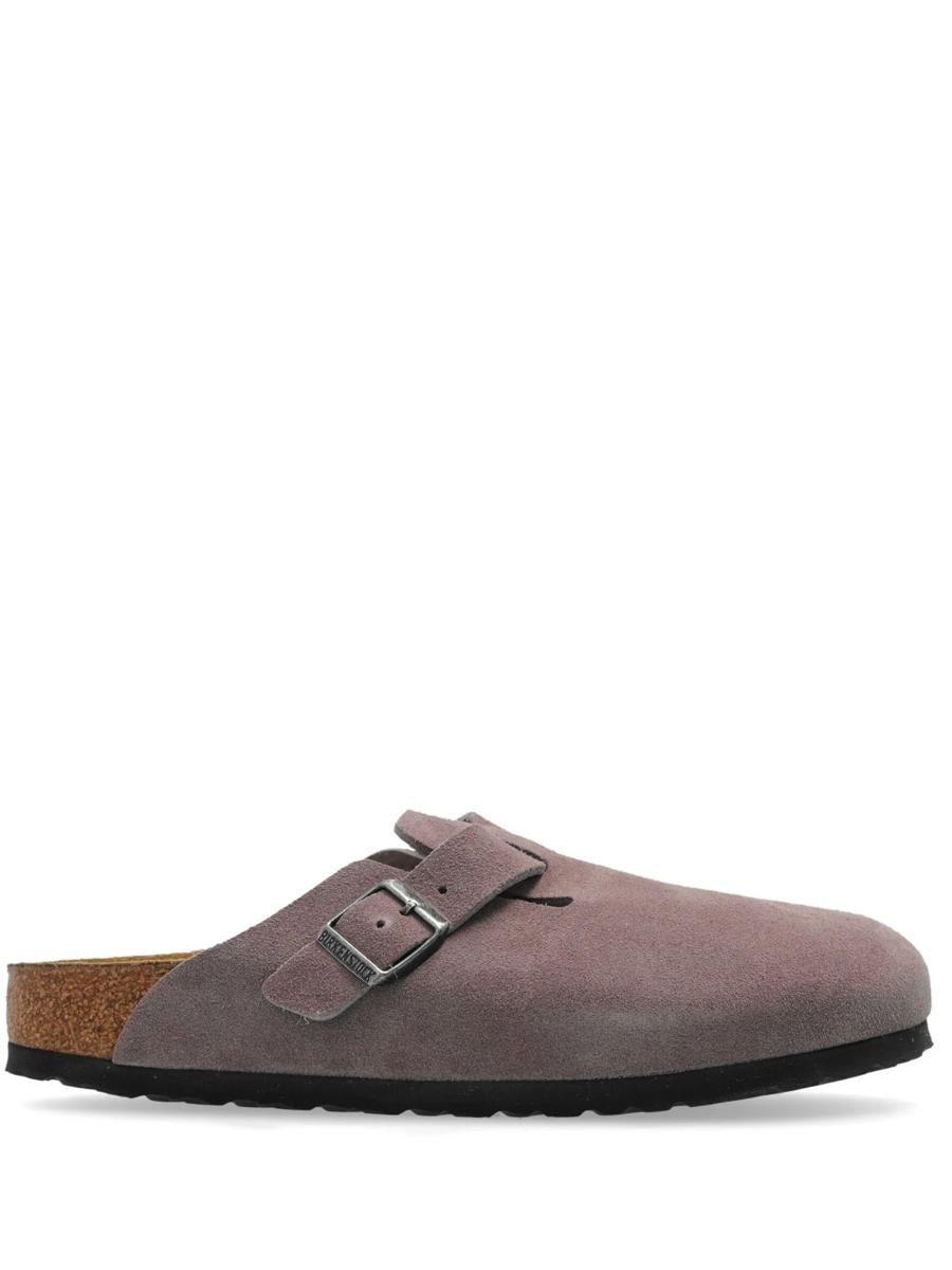 Birkenstock Boston Faded Lila, Mocka Läderskor
