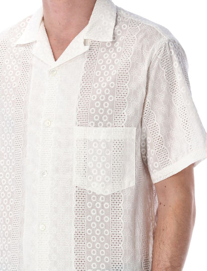 Portugisisk flanellskjorta i Santos San Gallo-stil