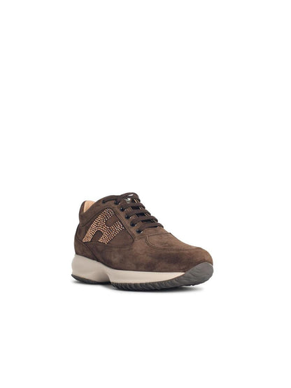 Hogan 'Interactive' bruna mockasneakers